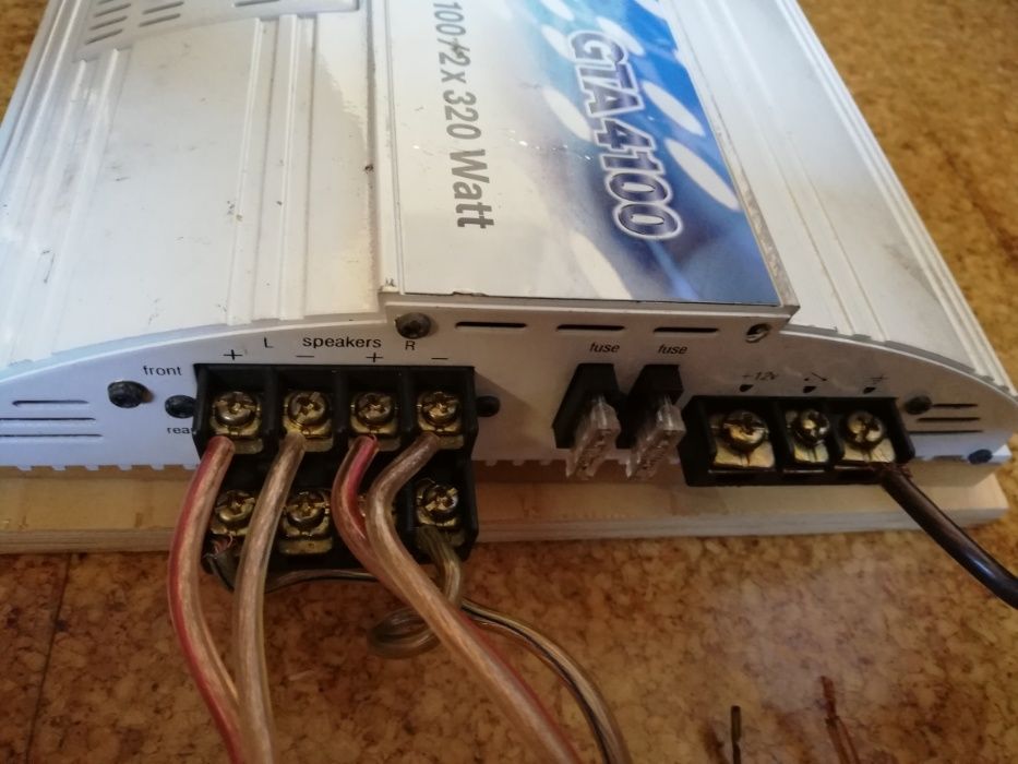 Amplificador Blaupunkt