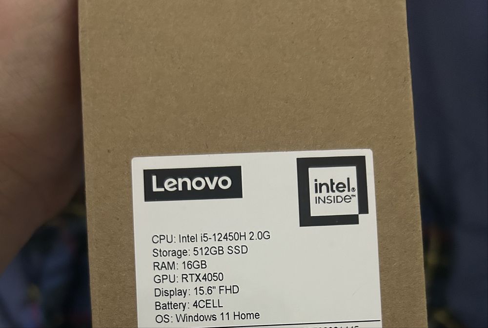 Portátil Lenovo loq 15irh8