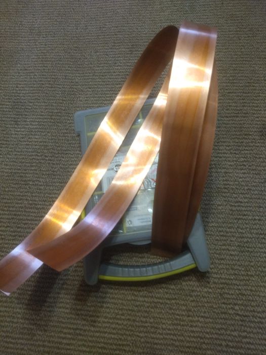 Стрічка полоса фольга мідна 50мм*0.2мм та 0.1мм лента медная