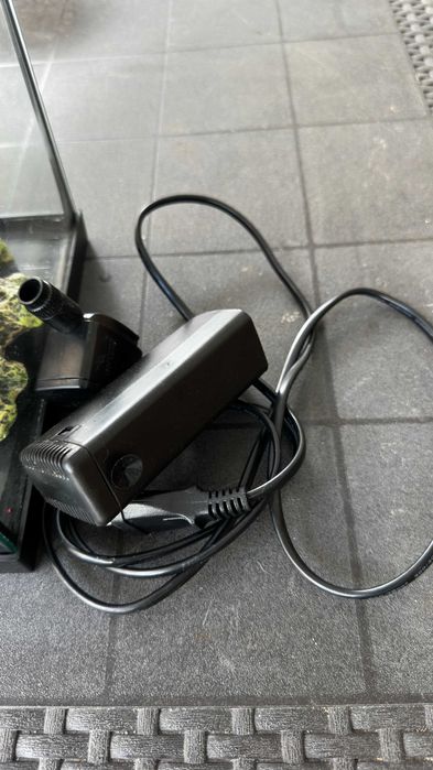 Aquário com acessórios