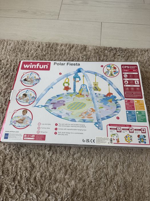 Розвиваючий килимок для немовля winfun
