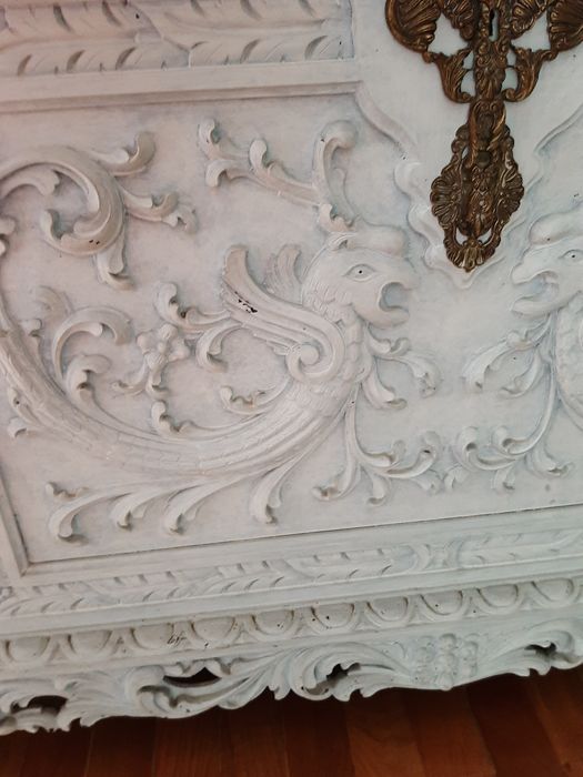 Venda arca madeira de castanho.