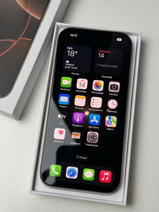 Iphone 16 Pro Desert Titanium 256 gb