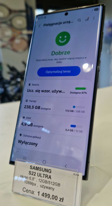 Samsung S22 Ultra 12/512