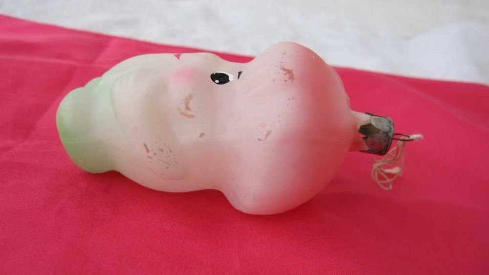 Новогодние игрушки СССР гном шишка грибочек шар украшения елочные