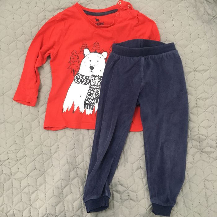 Lupilu Two-Piece Pajamas, Size 12–24 Months