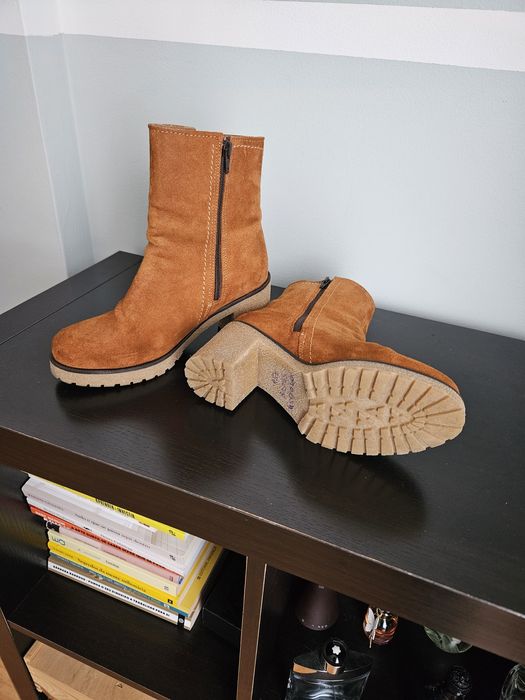 Botas camel salto