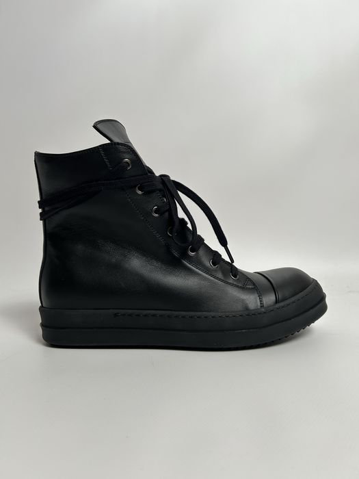 Rick owens ramones 44р full black рамоны рик овенс черные