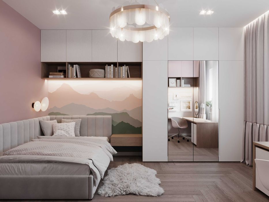 Дизайн-проект квартиры, дома, офиса. Дизайн интерьера. Визуализация.