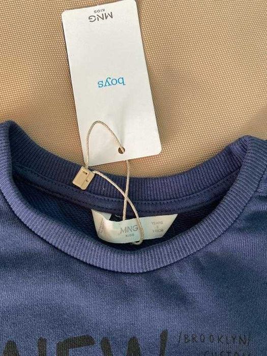 Стильна кофта, світшот з мотоциклом на хлопчика 5 років Mango