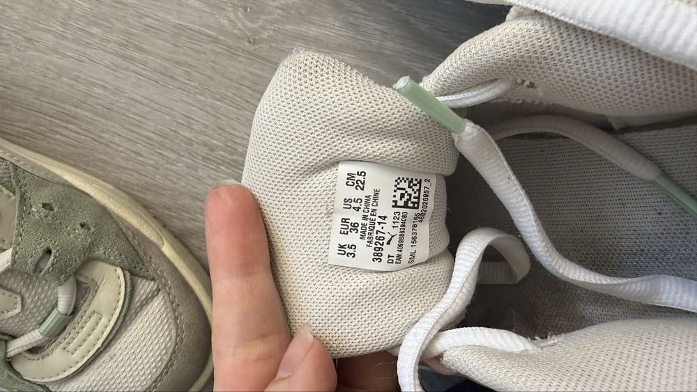 кросівки puma  дитячі підліток 36 р