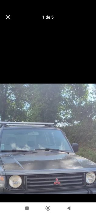 Capô Mitsubishi Pajero mk2