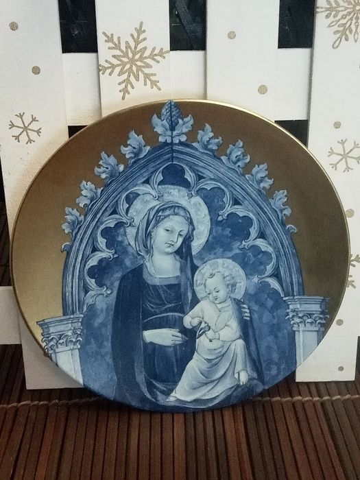 Belo prato decorativo de Natal