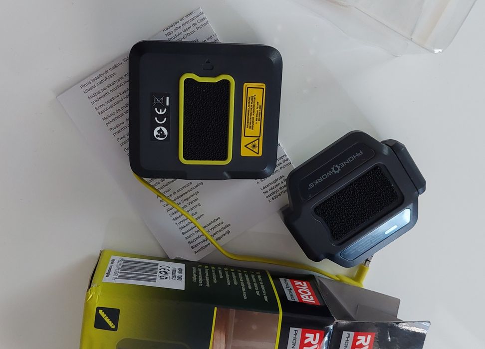 Dalmierz laserowy do telefonu RYOBI RPW-1000