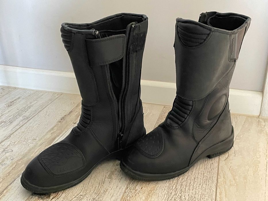 Buty damskie skórzane czarne rozm. 36