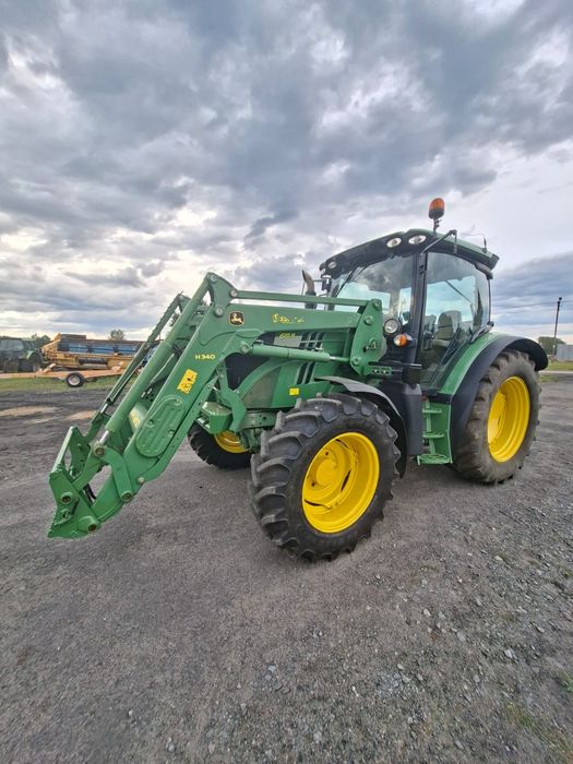 John Deere 6115 R + Ładowacz H340 / 14 r. Móc 115 km