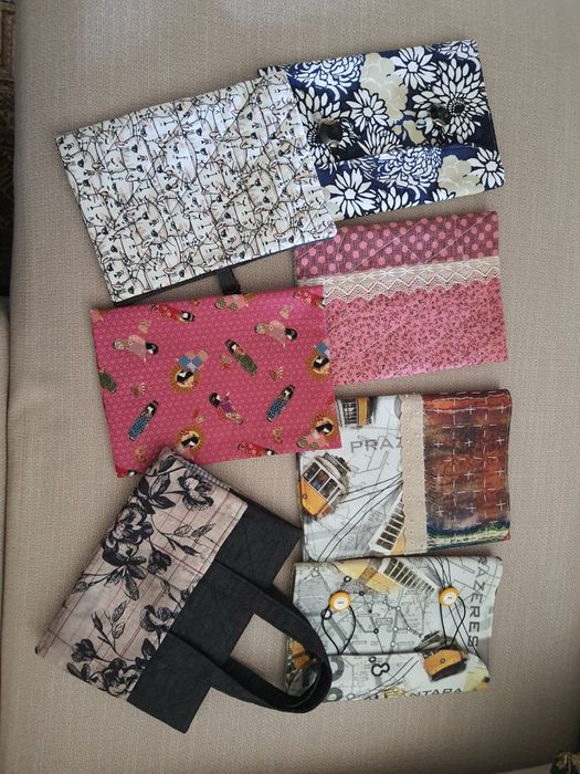 Capas para livros, cadernos, agendas