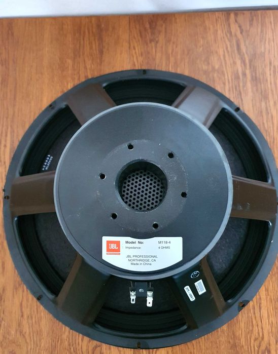 JBL 1x 18" M118-4 500W RMS/700W/1400W!!! 98dB/133dB peak