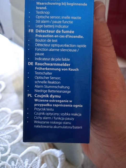 Czujnik dymu nowy