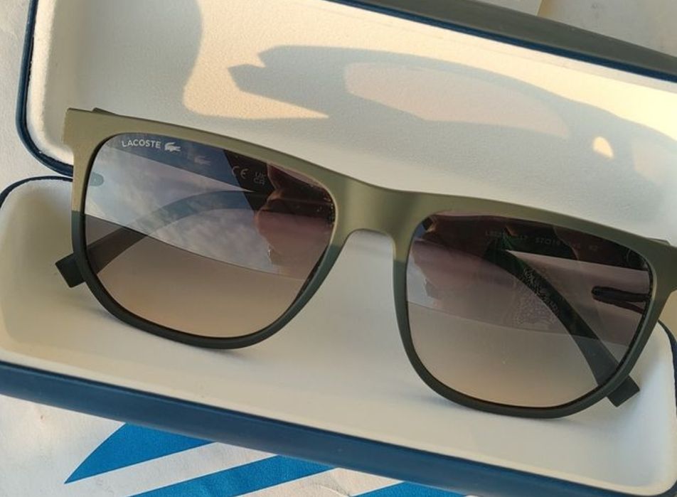 Nowe okulary Lacoste przeciwsłoneczne męskie damskie M L XL 60 jak ray