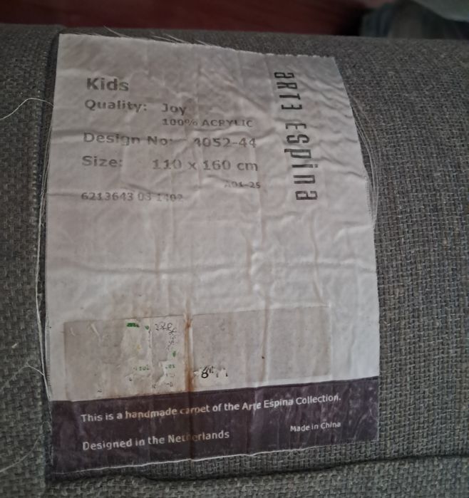 Tapete rosa infantil