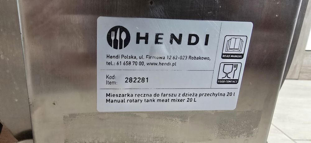 Hendi mieszarka ręczna do farszu