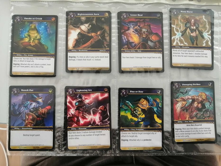 Cartas World Of Warcraft TCG
