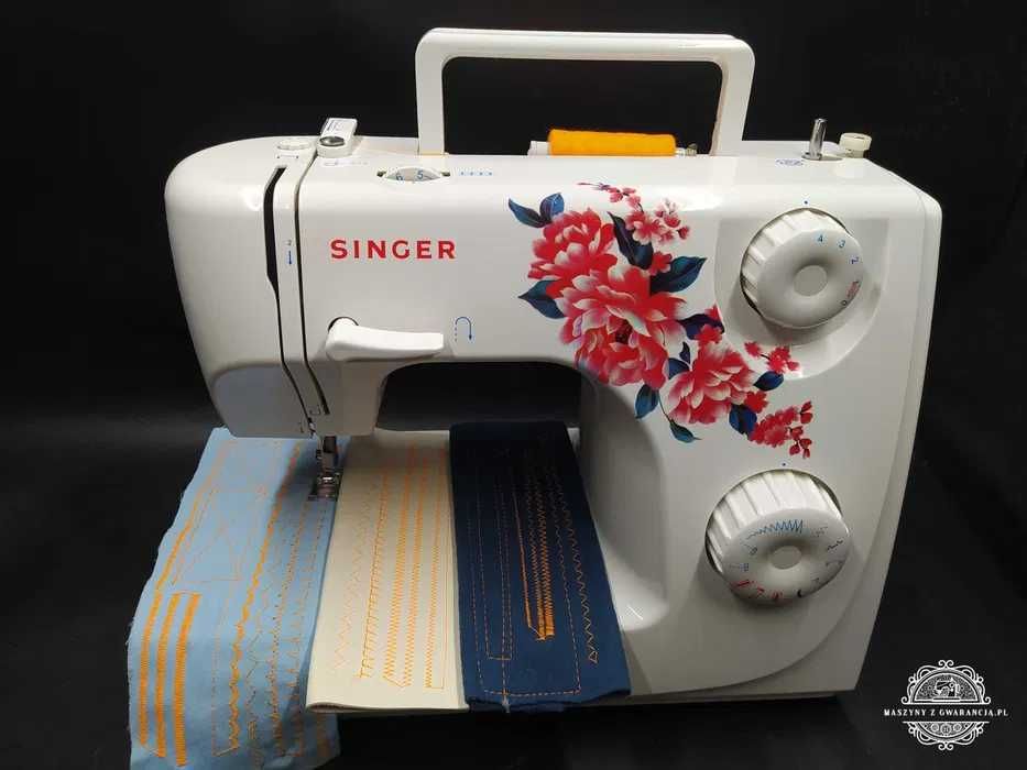 Maszyna Singer jeans, skóra, bawełna ROK Gwarancji Heavy Duty
