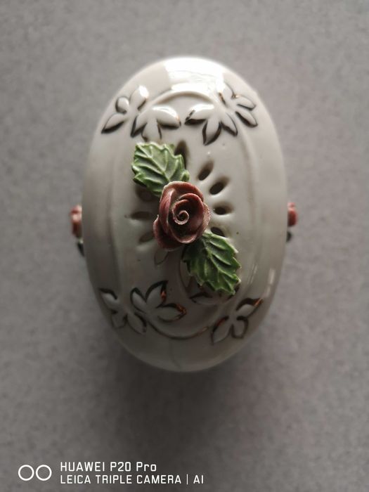Szkatułka Pojemnik ceramiczny na biżuterię bibeloty