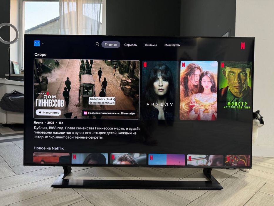 Qled 4К Samsung QE50Q60aauxua HDR Smart WI-FI Bluetooth як новий