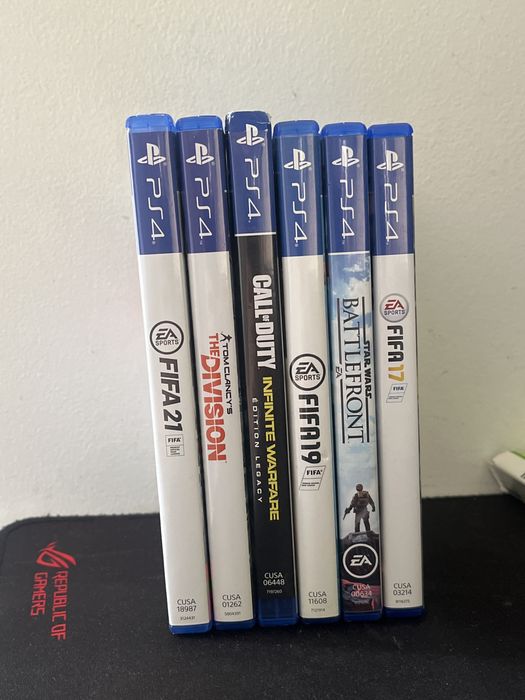 JOGOS PS4: Pack de Jogos Ps4 em Excelent Estado