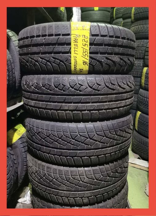 225 55 16 pirelli sotozero зима 4 штуки состояние новых