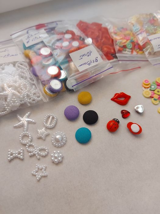 Броши для бантиков. Фурнитура для рукоделия handmade