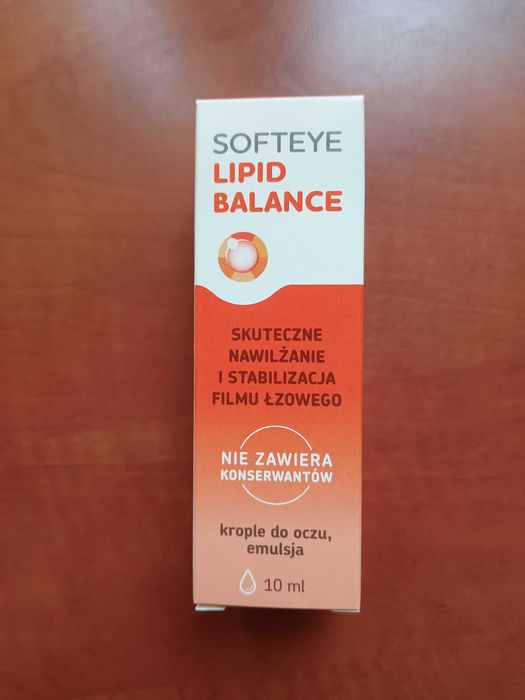 Softeye Lipid Balance nawilżające krople do oczu bez konserwantów 10ml