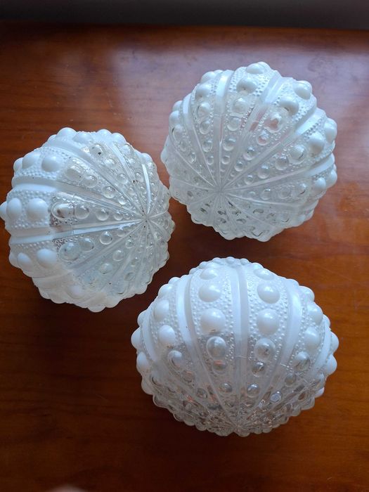Conjunto de 3 bolas em forma de coral para candeeiro