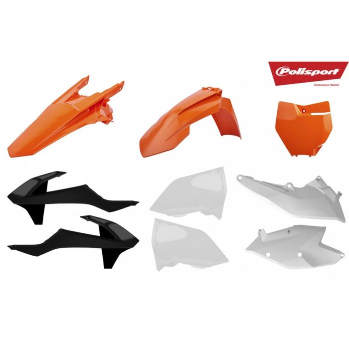 kit plasticos polisport ktm exc-f 250 / 350 / 450