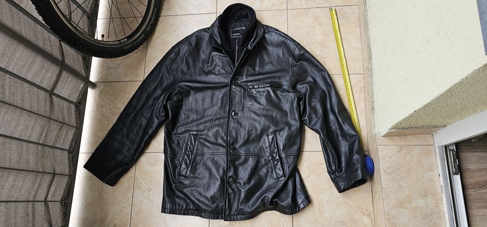 KappAhl kurtka skórzana męska rozmiar XXL wymiary na zdjęciach
