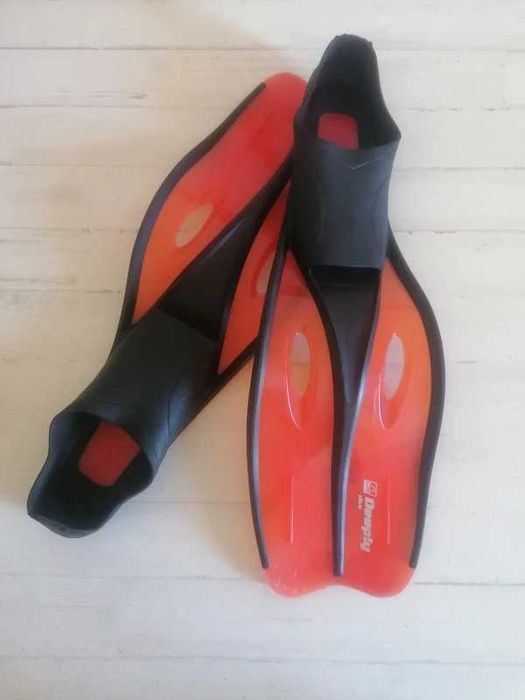 Conjunto Mergulho Criança Deeply Barbatanas Pés de Pato Tamanho 32-34