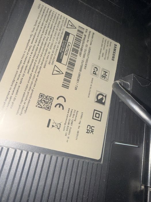 Samsung 85 4K Smart TV — майже як новий