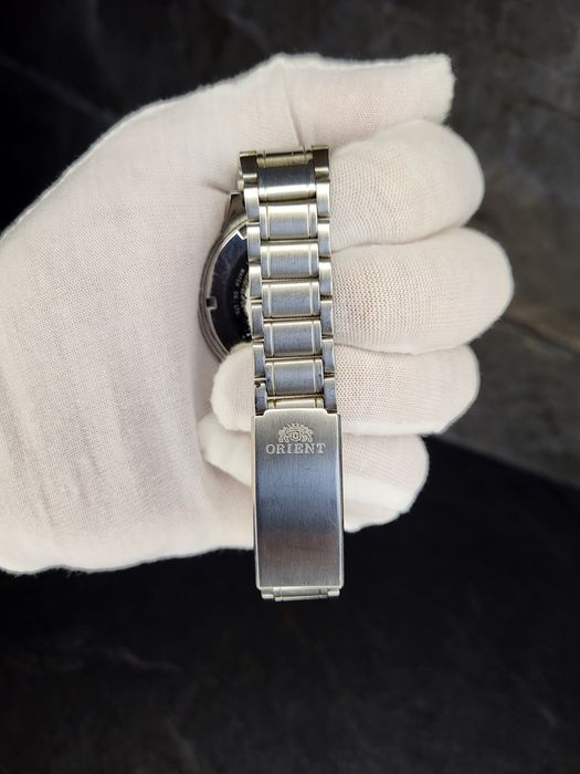 Zegarek Orient Multi-Year Calendar tarcza brąz