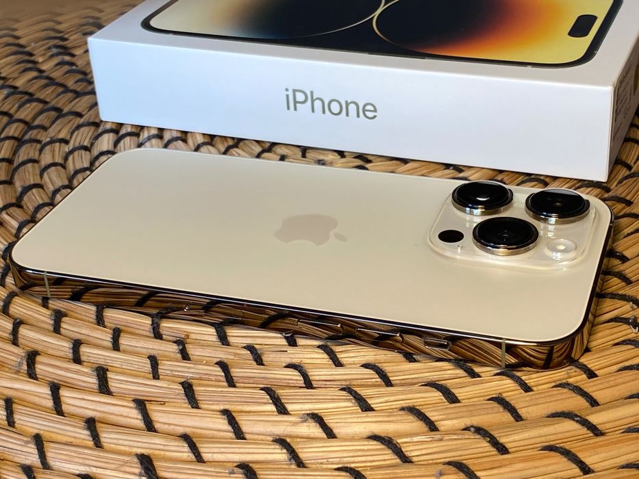 iPhone 14 Pro 128GB ZŁOTY/ Bateria 88%/ IDEALNY!