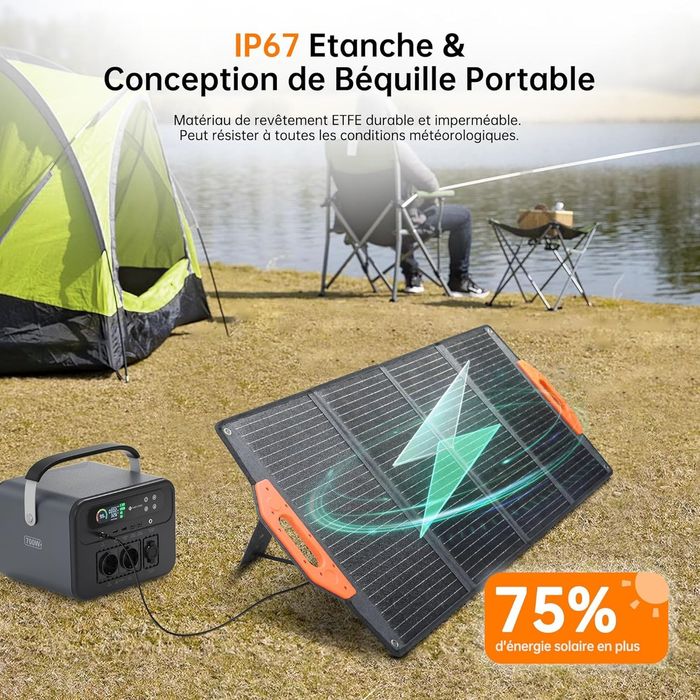 Painel solar portátil NOVO