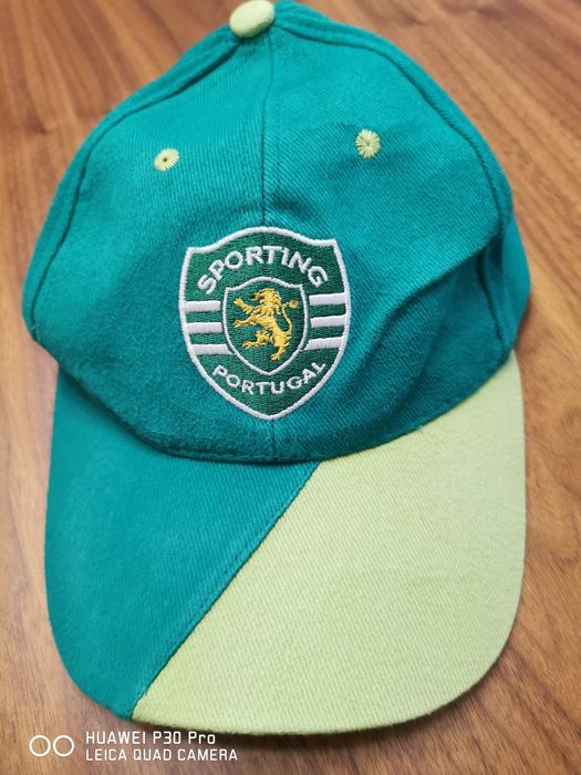 Boné verde do Sporting