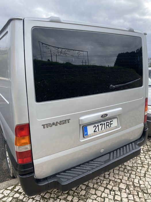 Carrinha de tres lugares Ford Transit comercial 2000tddi, ano 2005