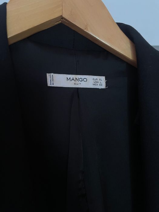 Blazer preto XL - Mango