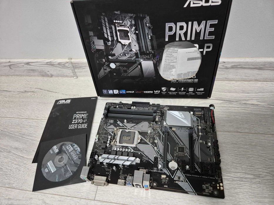 s1151v2 материнка ASUS PRIME Z370-P (для 8-9 покоління Intel).TRADE-IN