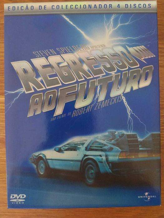 Trilogia Regresso ao Futuro 4 DVD´S - Edição Colecionador 4 Discos
