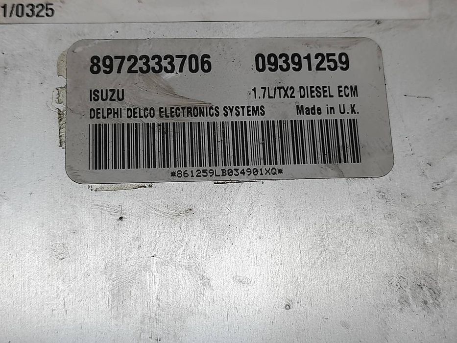 CENTRALINA MOTOR UCE OPEL CORSA C 2001