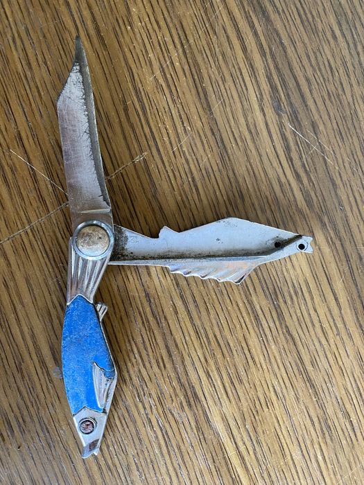 Нож Рыбка Пермь СССР советский балисонг бабочка