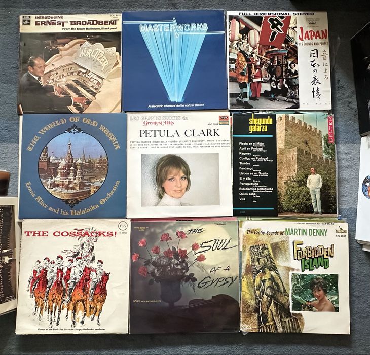 Lote 08 - 72 discos de vinil Lp's - Musica Clássica